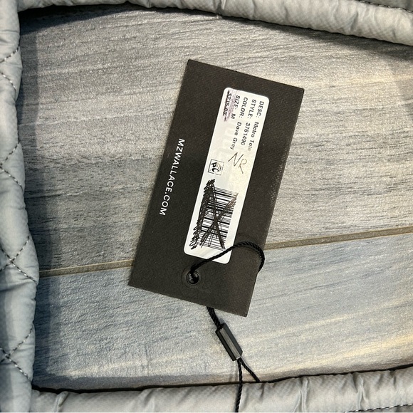 MZ Wallace Metro Tote Dove Grey New with Tags - Picture 12 of 13